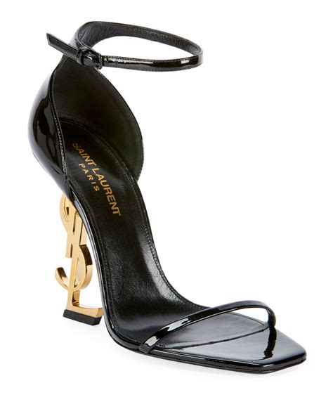 ysl gold heels|yves saint laurent heels price.